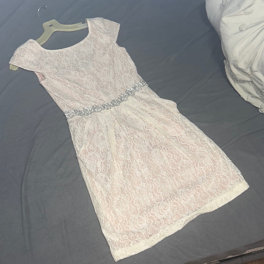 Size 2 light pink dress